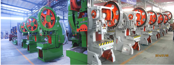 專業生產沖壓機床,液壓沖孔機,山東沖床廠重合同、守信用.沖床型號齊全,質優價廉,終身保修。多臺沖床實拍圖