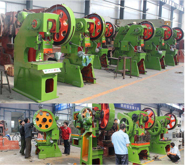 沖壓機(jī)床訂購(gòu)型號(hào)為:J23開(kāi)式可傾沖壓機(jī)床(沖床):3臺(tái),J21開(kāi)式固定臺(tái)沖壓機(jī)床(沖床):4臺(tái)。現(xiàn)在貨已發(fā)至寧夏大武口礦機(jī)公司投產(chǎn)使用中,以下為發(fā)貨時(shí)拍攝實(shí)景圖